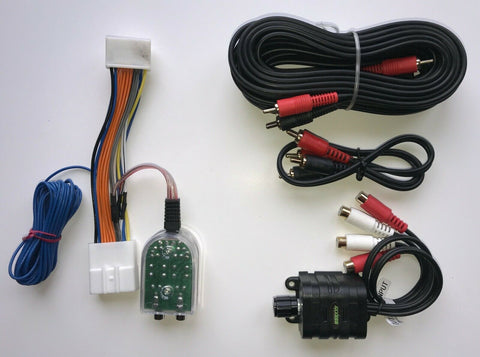 Factory Radio Add A Subwoofer Amplifier Plug and Play Harness Fits Nissan Subaru