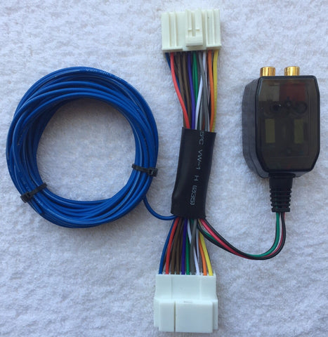 Honda Acura Factory Radio Add A Subwoofer Amplifier Plug & Play Wire Harness