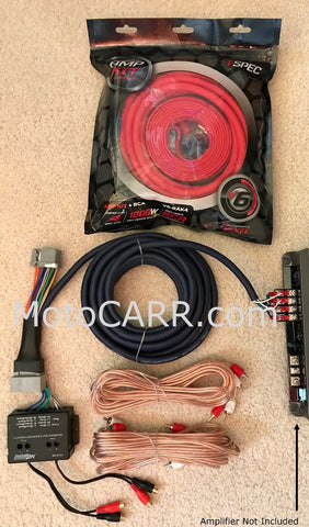 Honda Acura 08+ Factory Radio Add A 4 Channel Amplifier Plug & Play Wire Harness