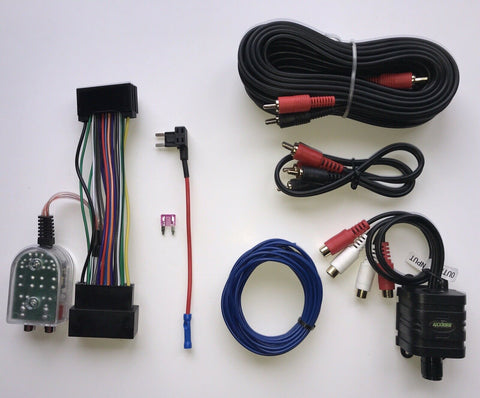 Ford 2011-2018 Factory Radio Add A Subwoofer Amp Plug and Play Harness Bass Knob