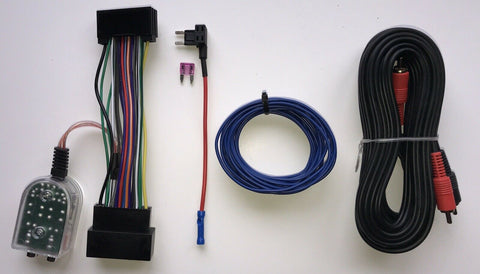 Ford 2011-2018 Factory Radio Add A Subwoofer Amp Plug and Play Harness RCA Cable