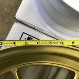 Enkei RPF1 18x9.5 ET38 5x114.3 Gold White ❗️Scratch & Dent❗️