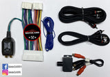 Kia Hyundai Factory Radio Add A Subwoofer Amplifier Plug & Play Wire Harness & Bass Knob