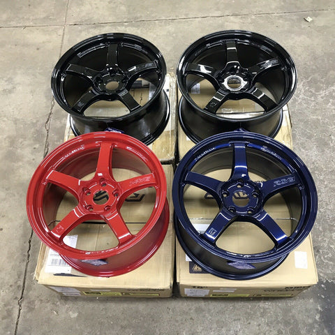 RAYS GRAM LIGHTS 57CR 18x9.5 +38 5X114.3 *Scratch & Dent*