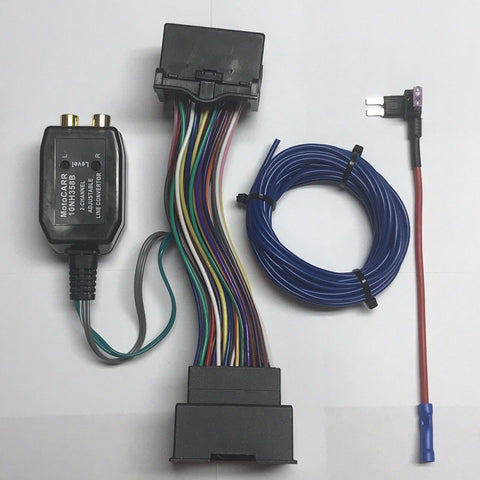 Chevy GMC 2010-2017 Factory Radio Add A Subwoofer Amplifier Plug & Play Harness