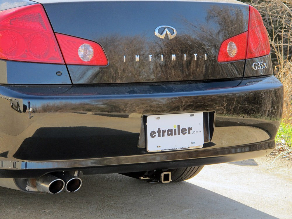 Curt Hitch Installation:  2004 Infiniti G35x Sedan