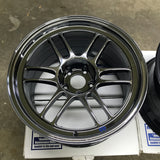 Enkei RPF1 18x10.5 5x114.3 ❗️Scratch & Dent❗️SBC Chrome Black