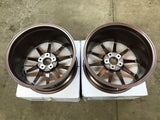 PAIR(2) ONLY Enkei TS-10 18x9.5 ET 35 5x114.3