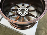 PAIR(2) ONLY Enkei TS-10 18x9.5 ET 35 5x114.3