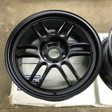 PAIR(2) Enkei RPF1 18x8.5 5x114.3 ET30 Black ❗️Scratch & Dent❗️