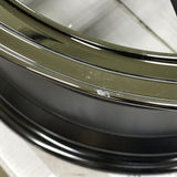 QTY 4 Enkei RPF1 18x9.5 5x114.3 38mm Chrome Black Blue Minor *Scratch & Dent*